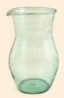 Cca 1900 Huta Kiöntő, Hibátlan,  M:21 Cm, Kb 3 L - Verre & Cristal