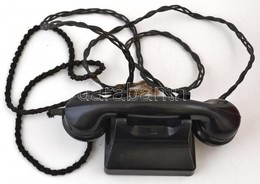 Retró Bakelit Telefon, Zsinórral, 24×10×11 Cm - Sonstige & Ohne Zuordnung