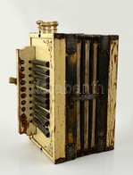 Gerbr: Ludwigs Accordeon Harmonika, Viselt állapotban, Nem Működik, 25×31 Cm - Sonstige & Ohne Zuordnung