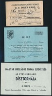 1946 Magyar Országos Törna Szövetség Belépő - Ohne Zuordnung