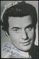 1955 Sárdy János (1907-1967) Operaénekes, Színész Dedikált Fotólapja, 12x8 Cm - Altri & Non Classificati