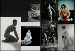 Kellemes Időtöltés - Cca 1973 és 1986 Között Készült, Szolidan Erotikus Felvételek, 10 Db Vintage és/vagy Mai Nagyítás + - Other & Unclassified