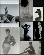 Valós álmok - Cca 1970 és 1986 Között Készült, Szolidan Erotikus Felvételek, 12 Db Vintage Fotó és/vagy Mai Nagyítás + 7 - Other & Unclassified