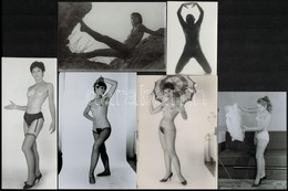 Csili-vili, Csiki-csuki - Cca 1969 és 1989 Között Készült, Szolidan Erotikus Felvételek, 9 Db Vintage és/vagy Mai Nagyít - Sonstige & Ohne Zuordnung