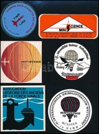 11 Db Repüléssel, Hajózással Kapcsolatos Matrica - Publicités