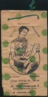 Cca 1930 Lévai  Ferenc és Társa Rövidáru Kereskedő Dekoratív Papírtasakja, Szép állapotban - Publicités