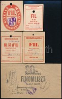 5 Db Liszteszsák Zárjegy és Liszt Címke, 8x6 és 9,5x16,5 Cm - Publicités