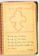 1940 Brányik Tamás, Volt Cserkész Vezető Részletesen Vezetett Naplója A Cserkészéletről, érdekes Részletekkel - Scoutismo