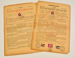 1919 A Tanácsköztársaság Hivatalos Lap 1.és 32. Száma - Sin Clasificación