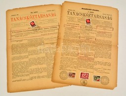 1919 A Tanácsköztársaság Hivatalos Lap 1.és 32. Száma - Non Classés