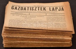 Cca 1930-1940 A Gazdatisztek Lapja Kb. 70 Lapszáma, érdekes írásokkal - Ohne Zuordnung