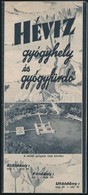 Cca 1930 Hévíz, Gyógyhely és Gyógyfürdő Képes Ismertető Prospektus - Sin Clasificación