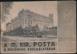 1938 A M. Kir. Posta A Közönség Szolgálatában, Ismertető Füzet, 1938. évi 1. Szám, Tűzött Papírkötésben - Sin Clasificación