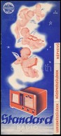 1939-1940 Standard Rádió Reklámprospektus, Leírással - Ohne Zuordnung