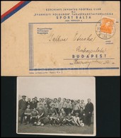 1939 A Széchenyi Juventus Footbal Club 'Svábhegyi Polgárok' Takarékasztaltársasága által Rendezett Sportbál Meghívója, A - Ohne Zuordnung