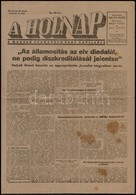 1947 Holnap. Magyar Szabadság Párt Napilapja. 1947. Május 28. I. évf. 10. Szám. Szerk.: Sulyok Dezső. - Ohne Zuordnung