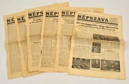 1949 A Népszava 6 Lapszáma, 1 Teljes - Non Classés