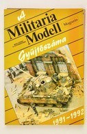 1991-1992 A Militaria Modell Magazin Gyűjtőszáma. Bp., Magor. Papírkötés. Rossz állapotban! 
Számos Kijáró Oldallal, Szá - Non Classificati