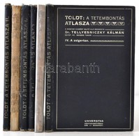 Toldt, [Karl] Károly: A Tetembontás Atlasza.
1505 Nagyrészben Színes Fametszettel és 13 Eredeti Röntgenképpel. A Magyar  - Non Classificati