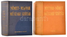 Német-magyar, Magyar-német Műszaki Szótár. Szerk.: Nagy Ernő, Klár János. Bp.,1980-1971, Akadémiai Kiadó. Kiadói Egészvá - Sin Clasificación