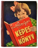 Urbán Eszter: Furfangos Képeskönyv. Rajzolta: Németh István. H.n., é.n., Kereskedelmi Könyvkiadó. Félvászon Kötés, Visel - Zonder Classificatie