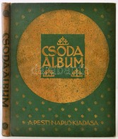 Szini Gyula(szerk.): Csoda Album. A Pesti Napló Előfizetőinek Készült Kiadás. Budapest, 1911, Hornyánszky Viktor, 131 P. - Ohne Zuordnung