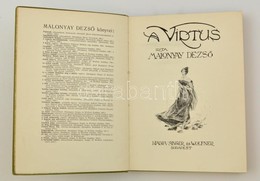 Malonyay Dezső: A Virtus. Bp., é.n., Singer és Wolfner. Egészoldalas, Szövegközti és Fejezetvégi Illusztrációkkal. Egész - Non Classificati