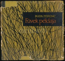 Buda Ferenc: Füvek Példája. Versek. Bp.,1963, Szépirodalmi Könyvkiadó. Kiadói Félvászon-kötés, Kiadói Szakad Papír Védőb - Non Classificati