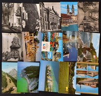 ** * Kb. 1000 Db MODERN Külföldi Városképes Lap / Cca 1000 Pcs Modern European Town-view Postcards - Sin Clasificación