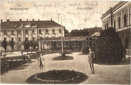 T2/T3 1928 Balatonfüred, Nagyszálloda, Tér (EK) - Non Classificati