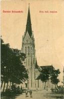 T2/T3 1908 Bátaszék, Római Katolikus Templom. W.L. 2673.  (EK) - Ohne Zuordnung