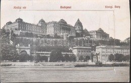 * T2/T3 Budapest I. Királyi Vár. Leporellolap / Leporellocard (EK) - Non Classificati
