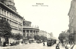 ** T2/T3 Budapest V. Váci Körút, Villamosok, Utcaseprő - Képeslapfüzetből (EK) - Ohne Zuordnung