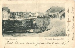 T4 1908 Budapest XXIII. Soroksár, Ócsai és Haraszti út, üzletek (fa) - Ohne Zuordnung