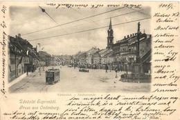 T3 1900 Sopron, Várkerület, Villamos (ázott / Wet Damage) - Ohne Zuordnung
