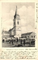 T2/T3 1905 Belényes, Beius; Református Templom. Kiadja Wagner Vilmos Fényképész / Calvinist Church (EK) - Sin Clasificación