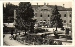 * T2 Borszék, Borsec; Melik Szálloda és étterem, Park és Szökőkút / Hotel And Restaurant, Park And Fountain - Ohne Zuordnung