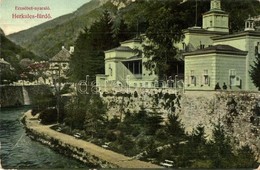 T2/T3 Herkules-fürdő, Baile Herculane; Erzsébet Nyaraló. Divald Károly 900-1908. / Villa (EK) - Ohne Zuordnung