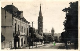 * T2/T3 Petrozsény, Petrosani; Mihály Vitéz Utca, Templomok / Strada Mihai Viteazul / Street, Churches (fl) - Ohne Zuordnung