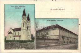 T2/T3 Szatmárnémeti, Satu Mare; Jézus Szíve Temploma, Kálvária, Jézus Társasága Konviktus. Péntek E. Fényképezte / Calva - Sin Clasificación