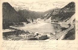 T2 1903 Vöröstoronyi-szoros, Roterturmpass, Pasul Turnu Rosu; Fűrésztelepi Híddal / Sawmill With Bridge - Ohne Zuordnung