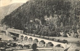 T2/T3 Vöröstoronyi-szoros, Roter-Turm-Pass, Pasul Turnu Rosu; Eisenbahnbrücke An Der Ungarisch-rumänischen Grenze / Vasú - Ohne Zuordnung