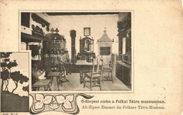 ** T2/T3 Felka, Velka Pod Tatrou (Tátra); Ó-szepesi Szoba A Tátra Múzeumban / Museum Interior. Feitzinger Ede 1902-12. 4 - Ohne Zuordnung