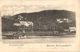 T2/T3 1905 Kovácspatak, Kovacov; Dunai Uszoda / Swimming Pool On River Danube (EK) - Non Classificati