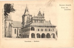 ** T2/T3 Lőcse, Leutschau, Levoca; Városháza / Town Hall - Sin Clasificación