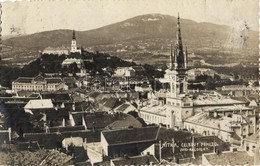 T2/T3 Nyitra, Nitra; Celkovy Pohled / Látkép, Püspöki Vár, Templom / General View, Bishop's Castle, Church. Foto Rasofsk - Ohne Zuordnung