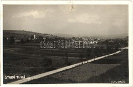 T2/T3 1934 Ótura, Alt-Turn, Stará Turá; Látkép, Templom, út / General View, Church, Road. Lukes Photo (fl) - Non Classificati