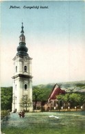 ** T2/T3 Pelsőc, Pelsücz, Plesivec; Evangelicky Kostol / Evangélikus Templom / Lutheran Church (EK) - Ohne Zuordnung