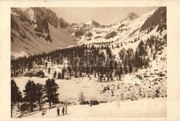 * T2/T3 Tátra, Tatry; Poprádi-tó és Menguszfalvi-völgy Télen / Popradské Pleso, Mengusovská Dolina / Lake And Valley In  - Non Classificati