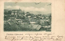 * T2/T3 1899 Újbánya, Königsberg, Nova Bana; Látkép / General View (EK) - Sin Clasificación